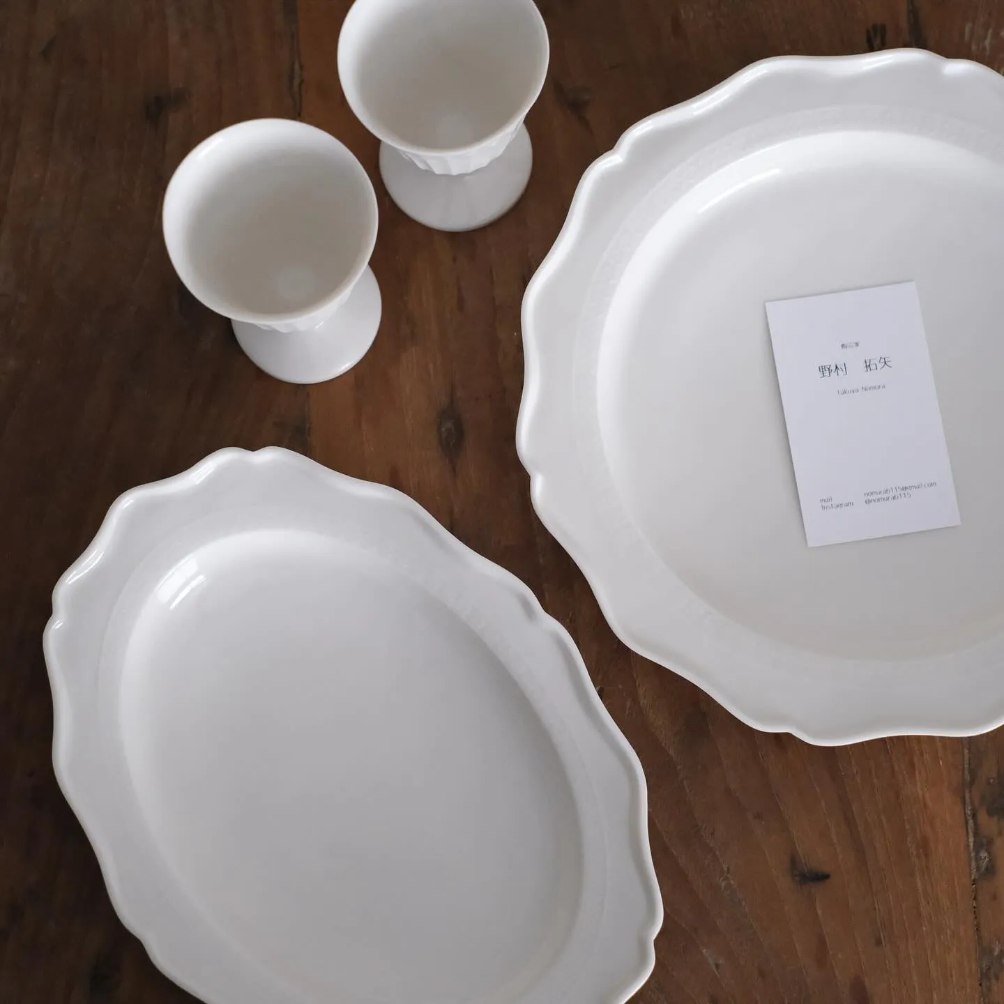 野村拓矢さん作品 オンライン販売のお知らせ