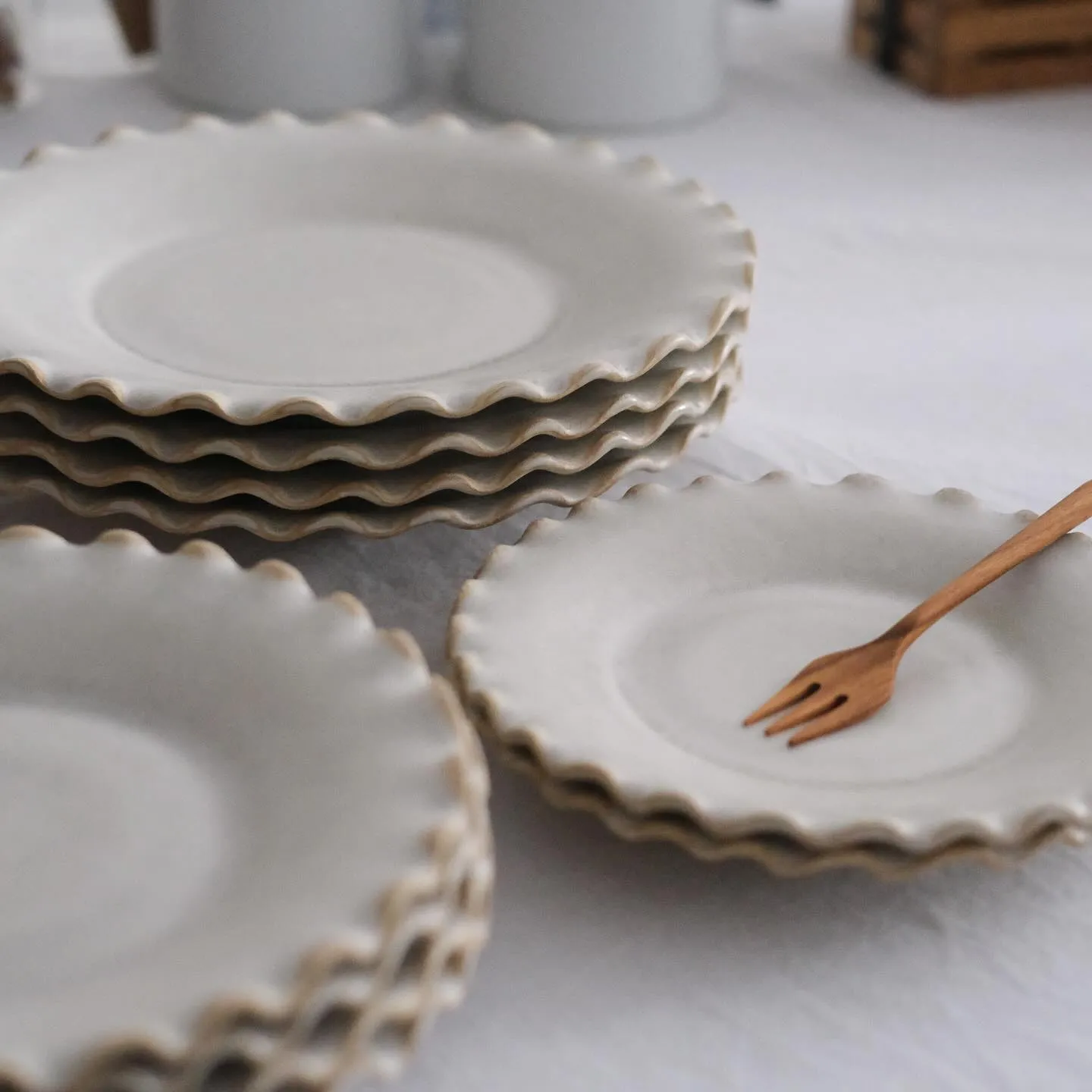 ふちの可愛いプレートのご紹介