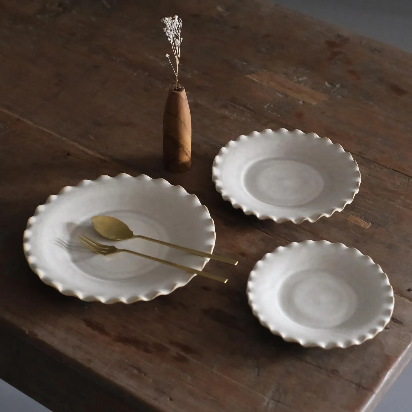 ふちの可愛いプレートのご紹介