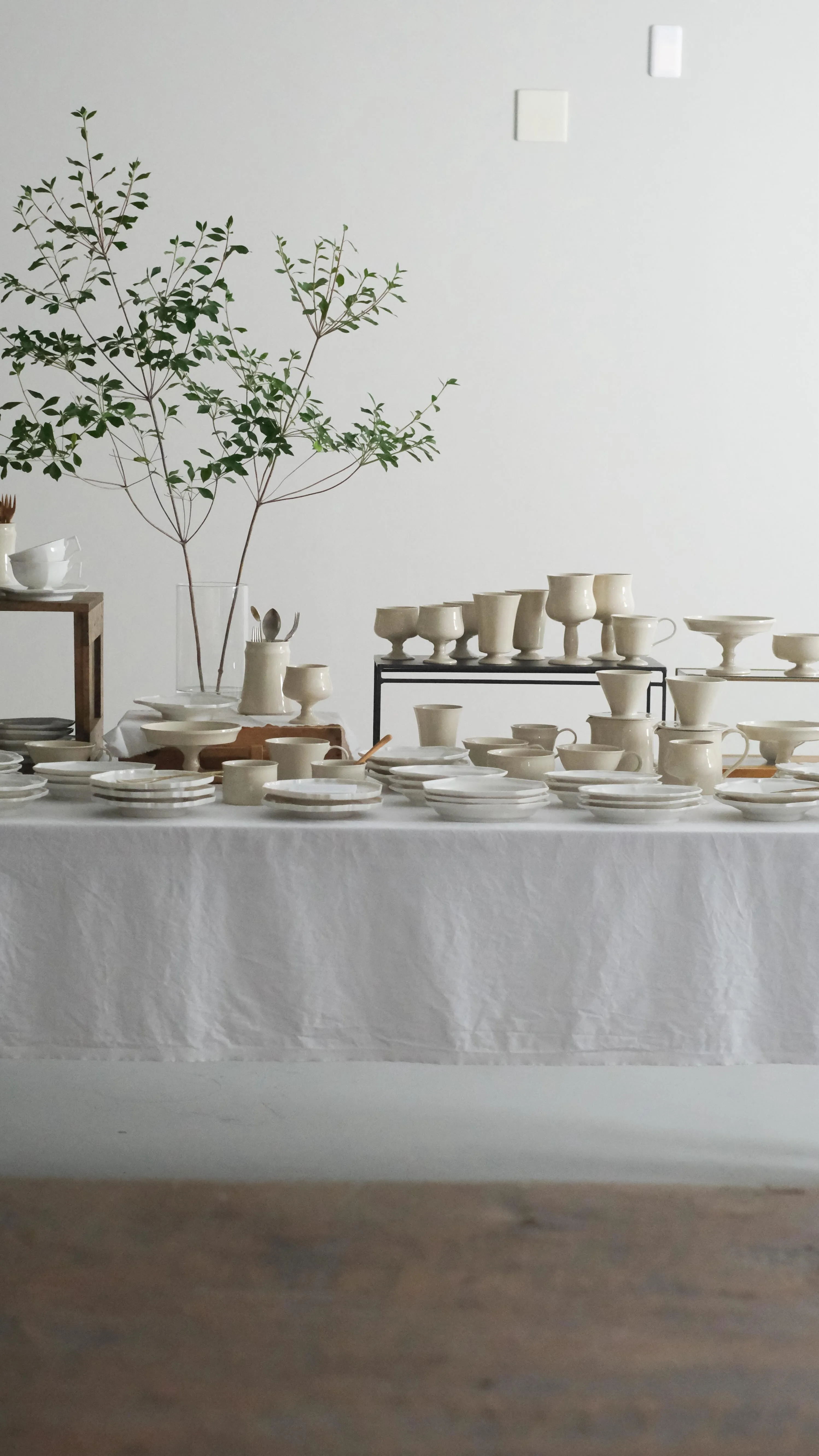 明日6月27日(金)から企画展 【風薫る白】が始まります